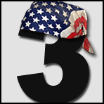 #3: flag bandana